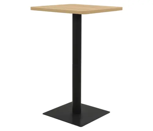 Bistro Galds, 78,5X78,5X107 Cm, Ozolkoka Krāsā Vidaxl