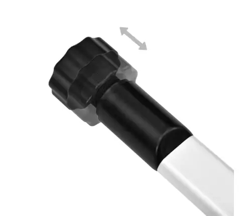 Teleskoopne Kingariiul Torudega, Alumiinium