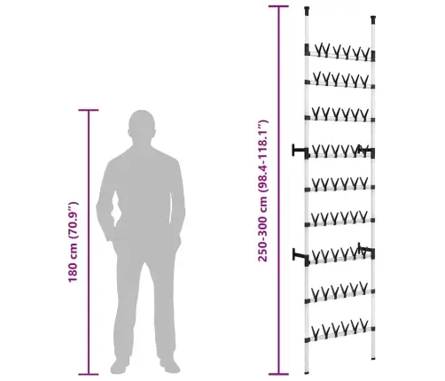 Teleskoopne Kingariiul Torudega, Alumiinium