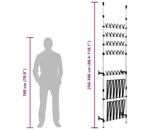 Teleskoopne Kingariiul Torudega, Alumiinium