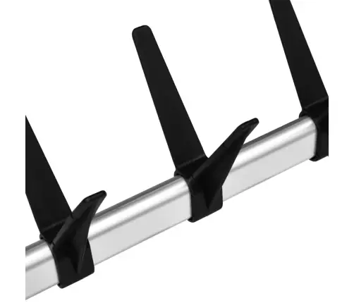 Teleskopisks Apavu Plaukts Ar Stieņiem, Alumīnijs Vidaxl