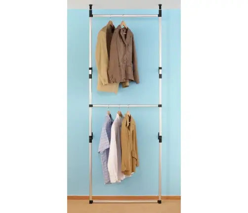 Teleskoopvarrastega Garderoobisüsteem, Alumiinium Teleskoopvarrastega Garderoobisüsteem, Alumiinium