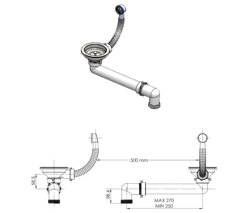 Virtuvės Kriauklė Balta 79 X 50 X 31 Cm Kvarcas Ir Derva