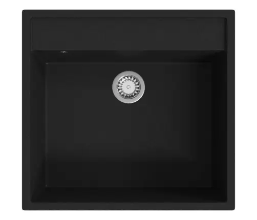 Köögivalamu Ülevooluavaga, Must, Graniit