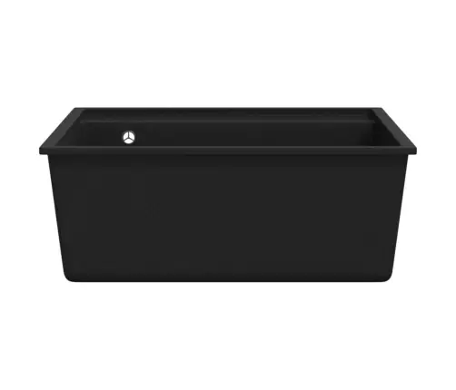 Köögivalamu Ülevooluavaga, Must, Graniit