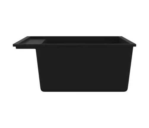 Köögivalamu Ülevooluavaga, Must, Graniit