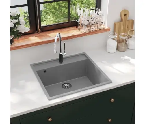 Köögivalamu Ülevooluavaga, Hall, Graniit