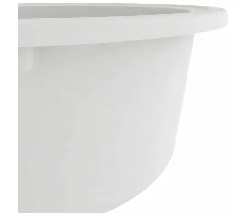 Virtuves Izlietne Balts 78 X 47 X 20.5 Cm Granīts Vidaxl