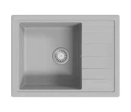 Köögivalamu Ülevooluavaga, Ovaalne, Hall, Graniit