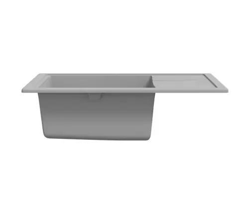 Köögivalamu Ülevooluavaga, Ovaalne, Hall, Graniit