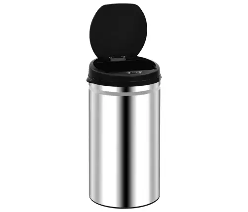 Automātiska Atkritumu Tvertne Ar Sensoru, Tērauds, 50 L  Vidaxl
