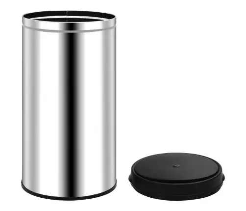Automātiska Atkritumu Tvertne Ar Sensoru, Tērauds, 60 L  Vidaxl
