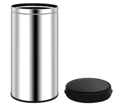 Automātiska Atkritumu Tvertne Ar Sensoru, Tērauds, 70 L  Vidaxl