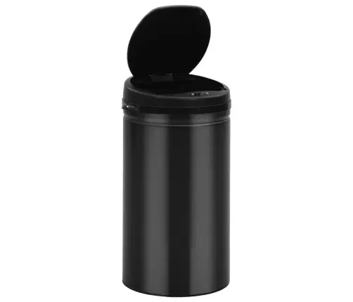 Automātiska Atkritumu Tvertne Ar Sensoru, Oglekļa Tērauds, 50 L Vidaxl