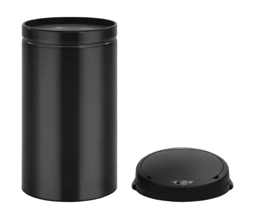 Automātiska Atkritumu Tvertne Ar Sensoru, Oglekļa Tērauds, 50 L Vidaxl