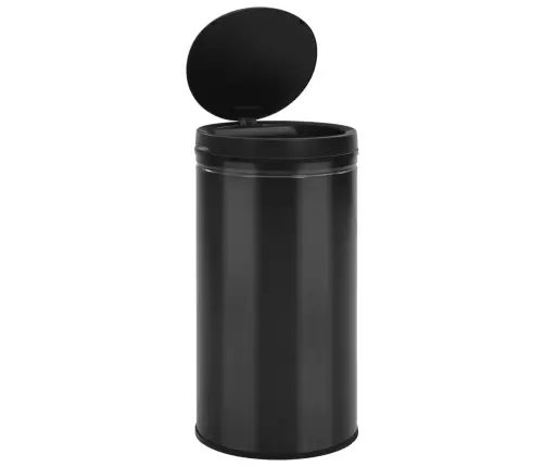 Automātiska Atkritumu Tvertne Ar Sensoru, Oglekļa Tērauds, 60 L Vidaxl