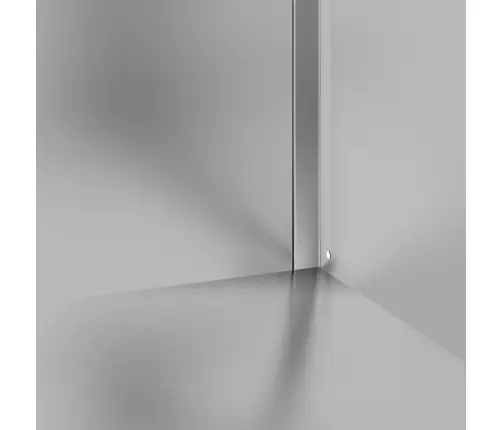 Virtuves Darba Galds Ar Skapīti, 60X60X96 Cm, Tērauds Vidaxl