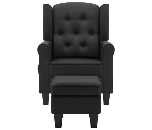 Masažinis Krėslas Su Pakoja, Tamsiai Pilkos Spalvos, Audinys