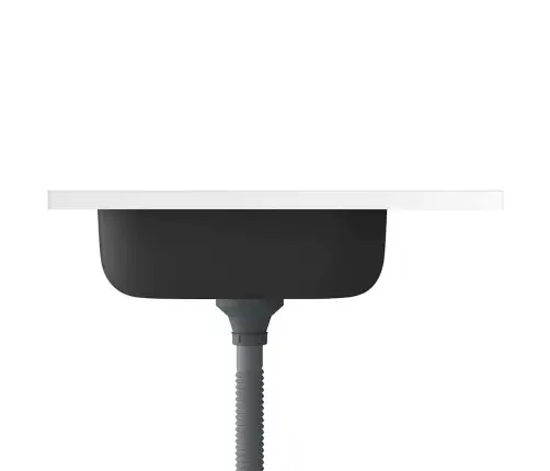 Valamu Äravoolukomplekt, Hõbe, 600X600X155 Mm, Roostevaba Teras