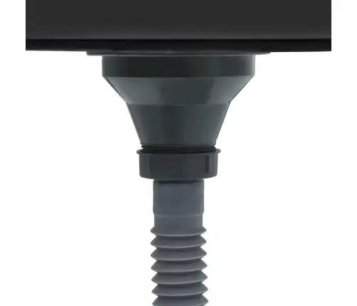 Valamu Äravoolukomplekt, Hõbe, 600X600X155 Mm, Roostevaba Teras