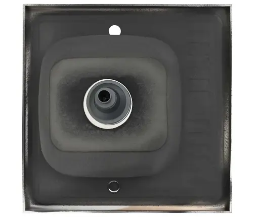 Valamu Äravoolukomplekt, Hõbe, 600X600X155 Mm, Roostevaba Teras