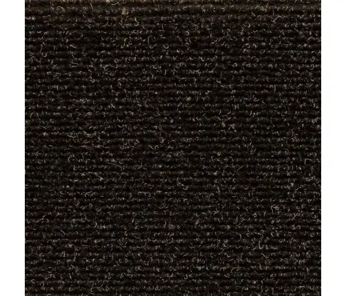 Laiptų Kilimėliai, Lipnūs, 15 Vnt., 56X17X3 cm Tamsiai Rudi, Pusapvaliai