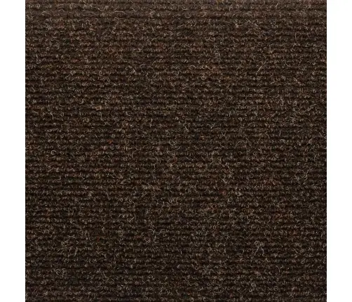 Kāpņu Paklājiņi, Pašlīmējoši, 15 Gab., 65X21X4 Cm, Brūni, Pusapaļi, Lieli Vidaxl