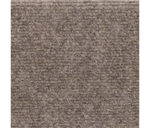 Kāpņu Paklājiņi, Pašlīmējoši, 15 Gab., 65X21X4 Cm, Bēši, Pusapaļi, Lieli Vidaxl