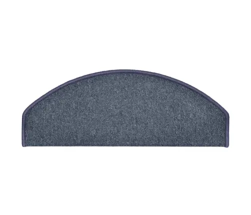 Kāpņu Paklājiņi, 15 Gab., 65X24X4 Cm, Tumši Pelēki Un Zili, Pusapaļi, Lieli Vidaxl Kāpņu Paklājiņi, 15 Gab., 65X24X4 Cm, Tumši Pelēki Un Zili, Pusapaļi, Lieli Vidaxl