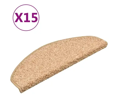 Kāpņu Paklājiņi, 15 Gab., 65X21X4 Cm, Zelta Krāsā, Pusapaļi, Lieli Vidaxl Kāpņu Paklājiņi, 15 Gab., 65X21X4 Cm, Zelta Krāsā, Pusapaļi, Lieli Vidaxl