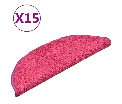 Trepimatid 15 Tk 56 X 17 X 3 Cm Roosad Poolringikujulised