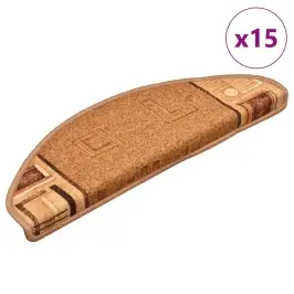 Isekleepuv Trepivaip 15 Tk, Beež, 65 X 21 X 4 Cm