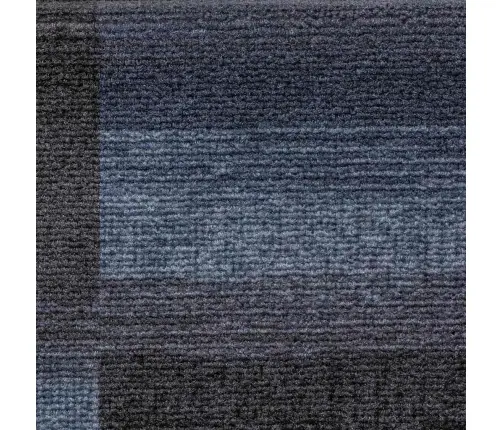 Kāpņu Paklāji, 15 Gab., Pašlīmējoši, 65X21X4Cm, Melni Ar Pelēku Vidaxl