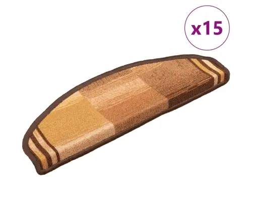 Isekleepuvad Trepivaibad 15 Tk, Pruun, 65 X 21 X 4 Cm