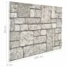 3D Sienas Paneļi, 10 Gab., Pelēku Ķieģeļu Dizains, Eps Vidaxl