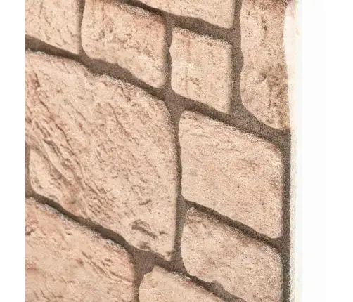 3D-Seinapaneelid Beeži Tellisedisainiga 10 Tk Eps