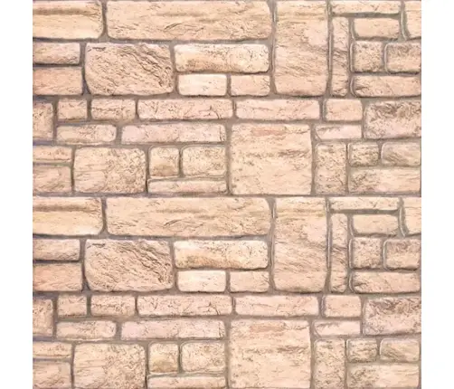 3D-Seinapaneelid Beeži Tellisedisainiga 10 Tk Eps