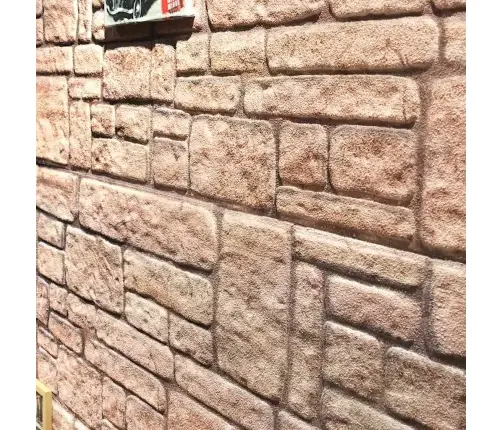 3D-Seinapaneelid Beeži Tellisedisainiga 10 Tk Eps