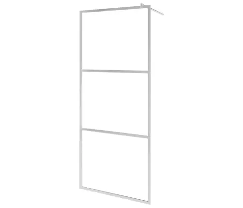 Dušas Siena, Caurspīdīgs Esg Stikls, 80X195 Cm Vidaxl