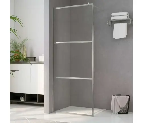 Dušas Siena, Caurspīdīgs Esg Stikls, 80X195 Cm Vidaxl