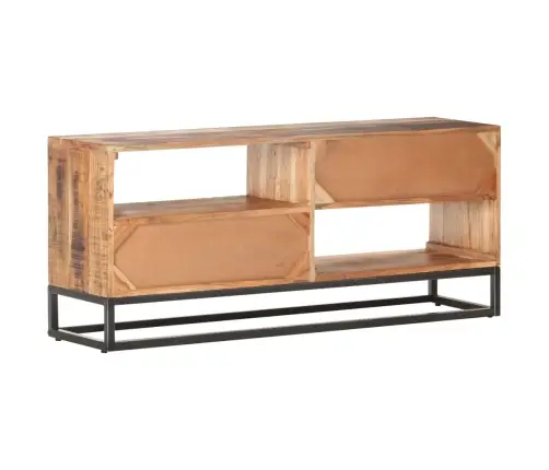 Tv Skapītis, 120X30X50 Cm, Neapstrādāts Akācijas Koks Vidaxl