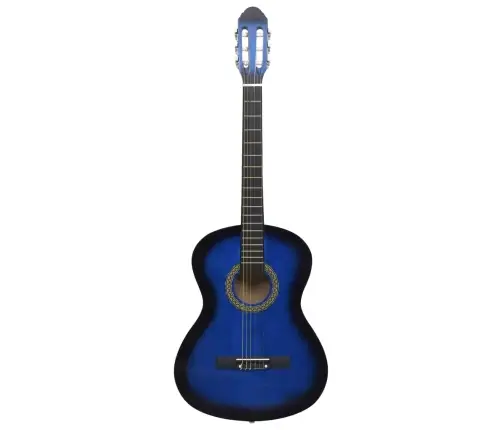 Klasiskā Ģitāra Iesācējiem Ar Somu, Zila, 4/4, 39
