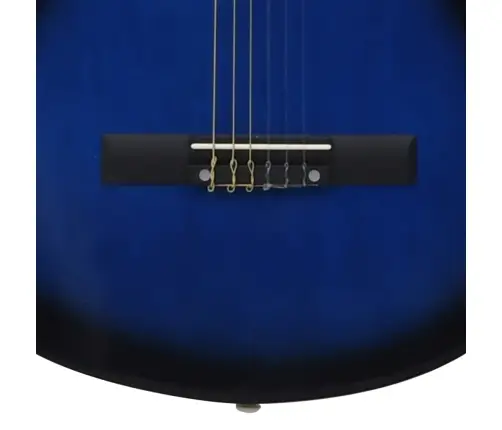 Klasiskā Ģitāra Iesācējiem Ar Somu, Zila, 4/4, 39