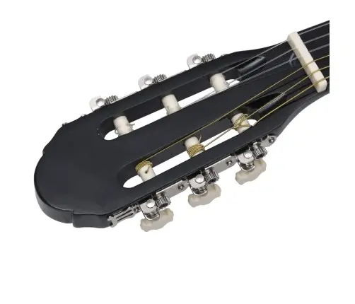 Klasiskā Ģitāra Iesācējiem Ar Somu, Melna, 4/4, 39