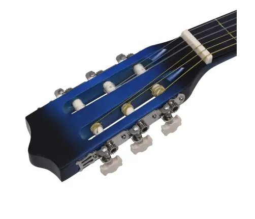 Klassikaline Kitarr Algajatele Ja Lastele Kotiga, Must 1/2 34"