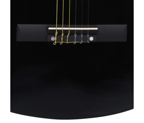 Klassikaline Kitarr Algajatele Ja Lastele Kotiga, Must 1/2 34"