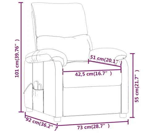 Massaažitool, Pruun, Kangas
