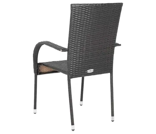 Dārza Krēsli, 4 Gab., Pe Rotangpalma, Brūni Vidaxl