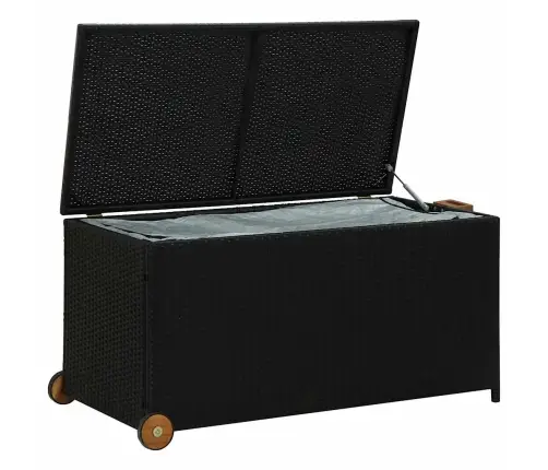 Aia Hoiukast, Must, 120X65X6 cm Polürotang