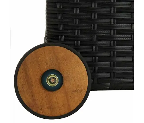 Aia Hoiukast, Must, 120X65X6 cm Polürotang